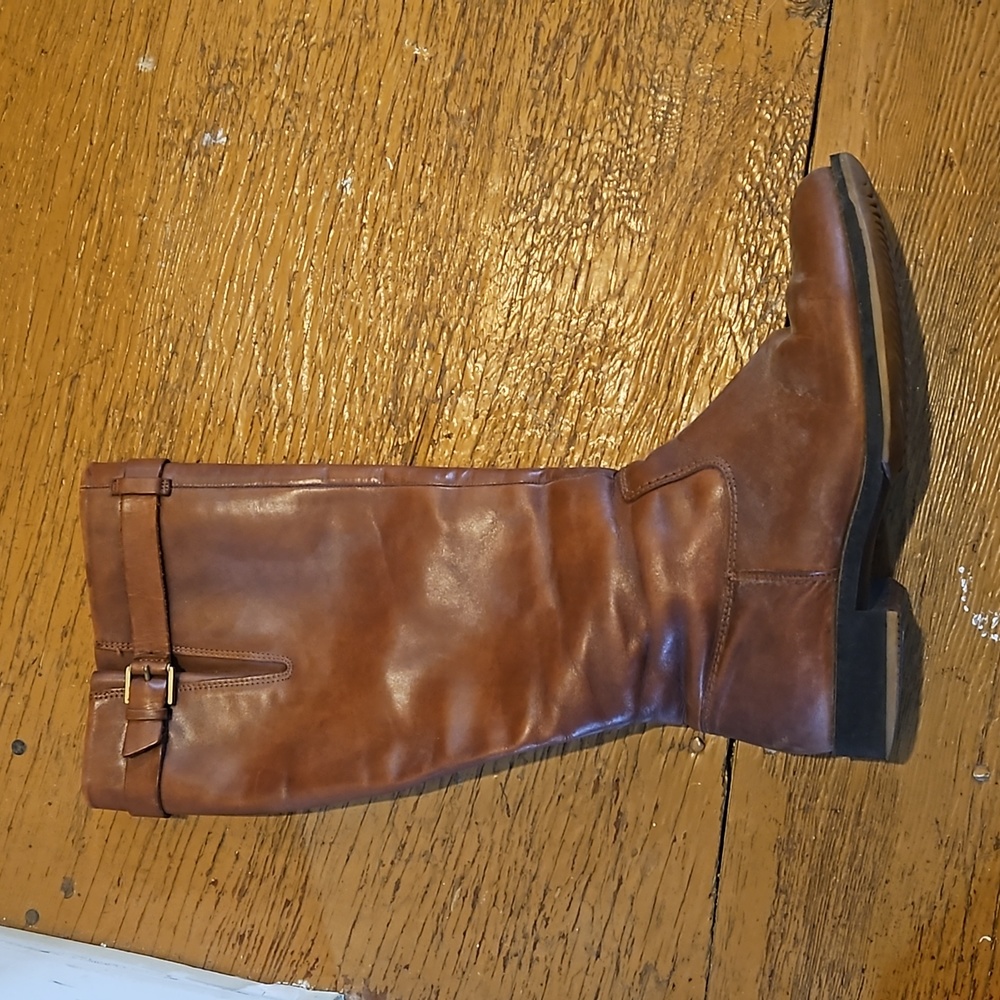 Ecco Leather calf-height boots (size 10 / 41)